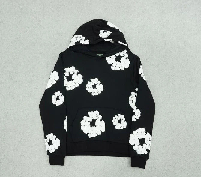 Moletom Denim Tears | The Cotton Wreath Black