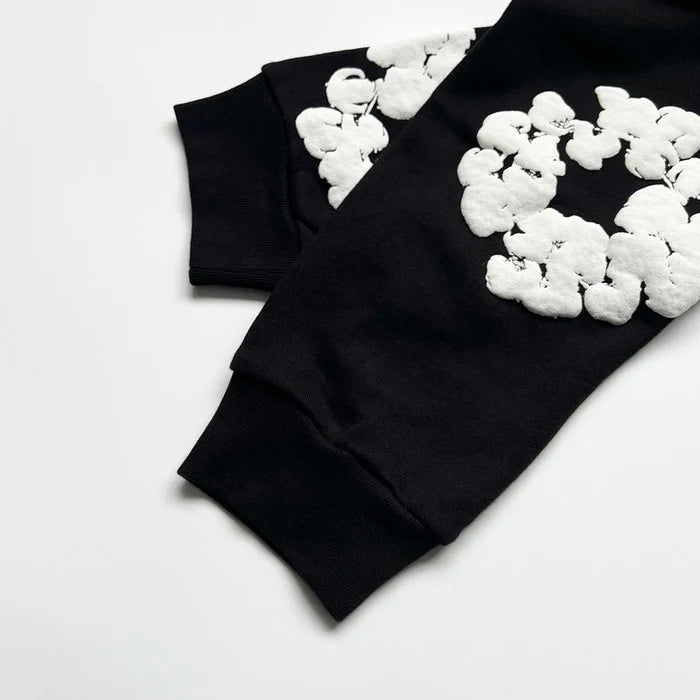 Moletom Denim Tears | The Cotton Wreath Black